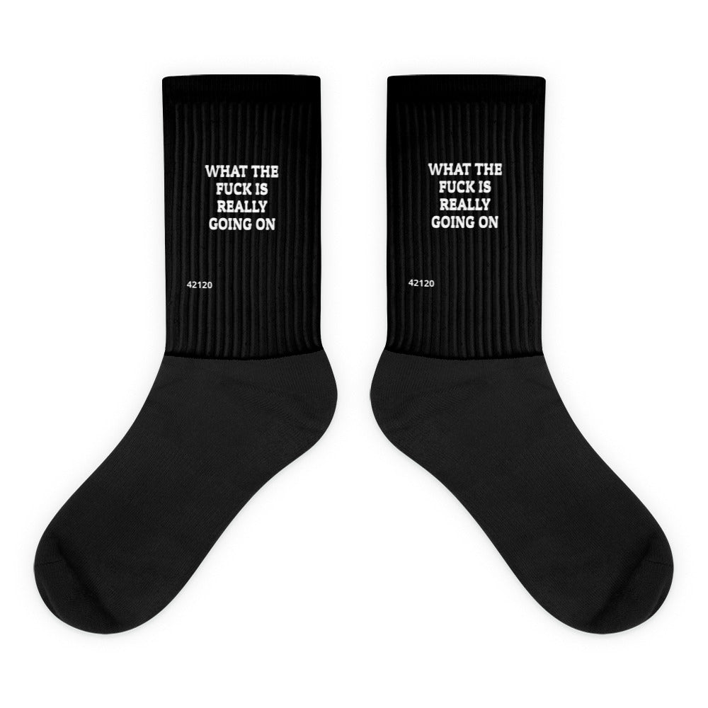 WTF Crew Socks